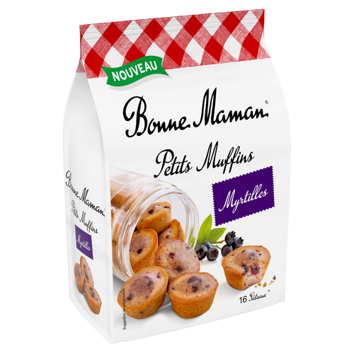 Petits muffins myrtilles - Bonne Maman - 1