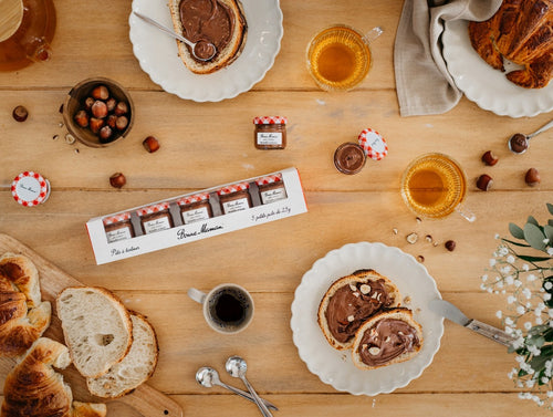 Photo de mise en situation de Pâte à tartiner noisettes et cacao Bonne Maman - Bonne Maman - 3