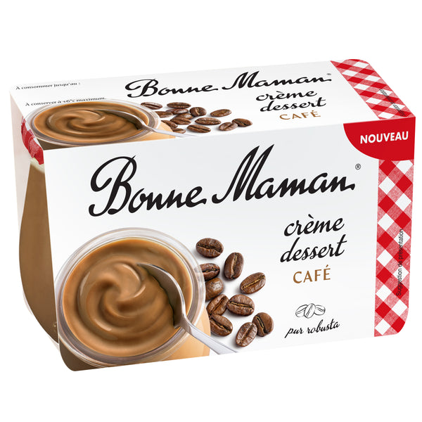 Crème dessert café pur robusta - 2 x 115 g