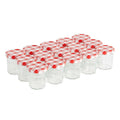 Lot de 15 petits pots 50g - rouge