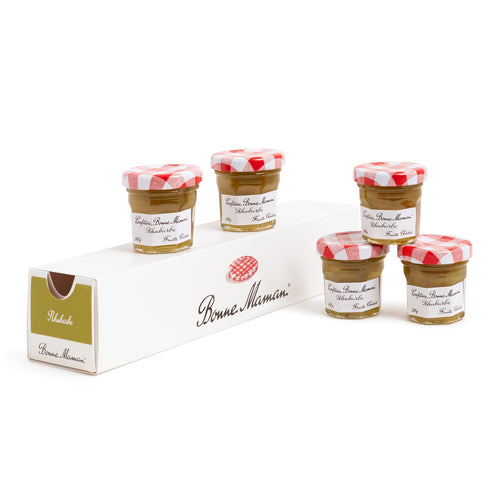 Confiture de Rhubarbe Bonne Maman sur fond blanc - Bonne Maman - 1