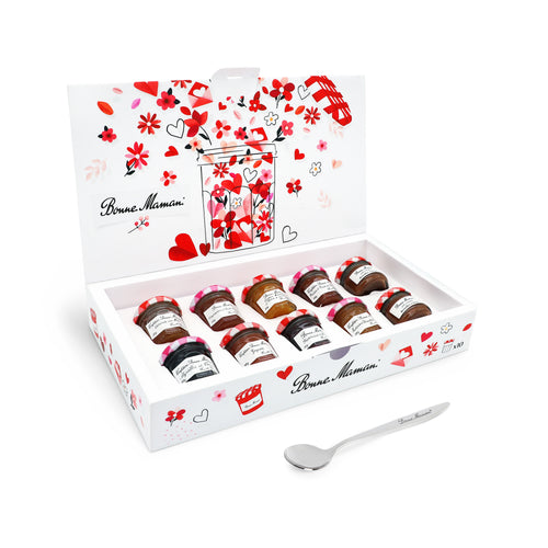 Coffret "un pot, beaucoup d'amour" et sa petite cuillère - Bonne Maman - 1