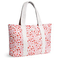 Sac cabas fleuri