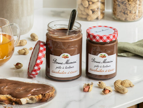 Pâte à tartiner cacahuètes et cacao - grand format - Bonne Maman - 2