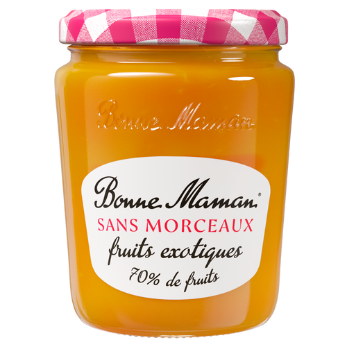 Confiture de Fruits Exotiques SANS MORCEAUX - Bonne Maman - 1