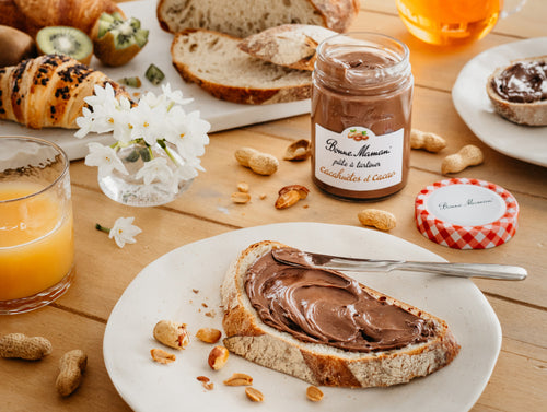 Photo de mise en situation de Pâte à tartiner cacahuètes et cacao Bonne Maman - Bonne Maman - 3