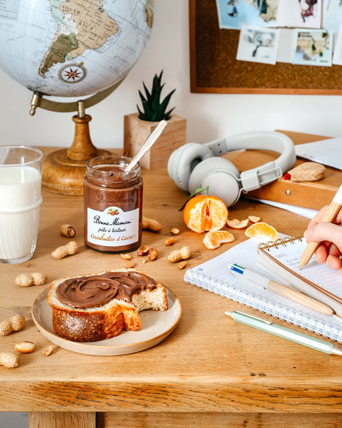 Pâte à tartiner cacahuètes et cacao - Bonne Maman - 1