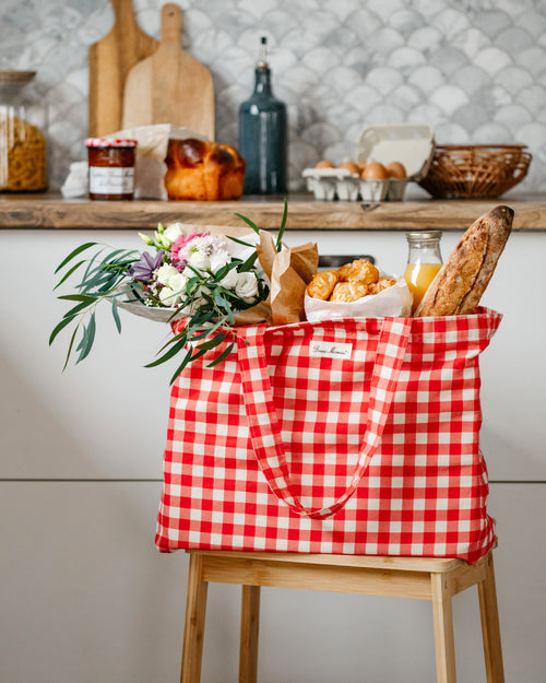 Sac cabas vichy - Bonne Maman - 2
